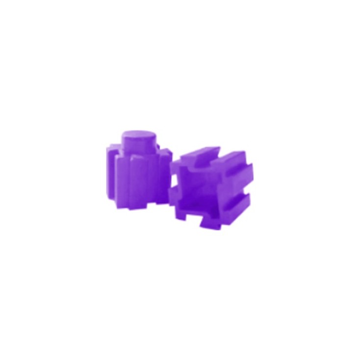 Purple 2Blocks Toy 1 Pc
